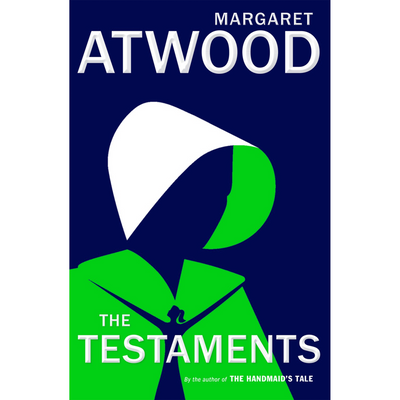 Cover of "The Testaments" by Margaret Atwood.