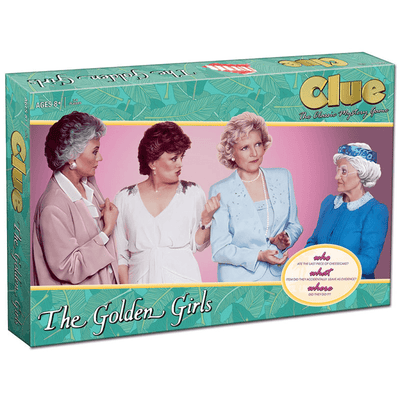 Clue The Golden Girls game box