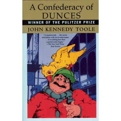 Cover of "A Confederacy of Dunces" by John Kennedy Toole.