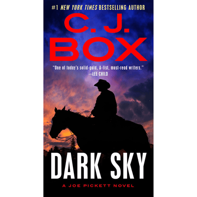 The cover of "Dark Sky (Joe Pickett #21)" by CJ Box.