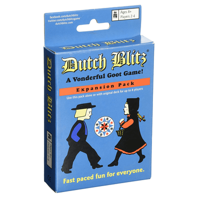 Cover of "Dutch Blitz" card game.