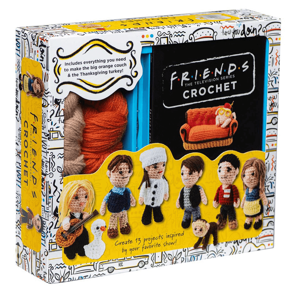 Friends Crochet – Barrel of Books and Games