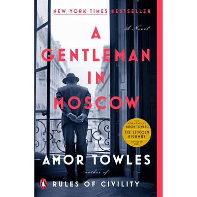 Cover of "A Gentleman in Moscow" by Amor Towles.