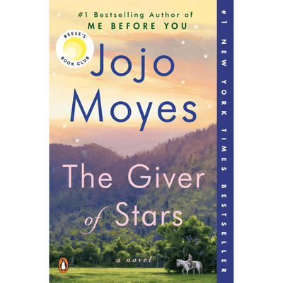 Cover of "The Giver of Stars" by Jojo Moyes.