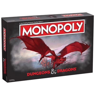 Monopoly Dungeons & Dragons game box