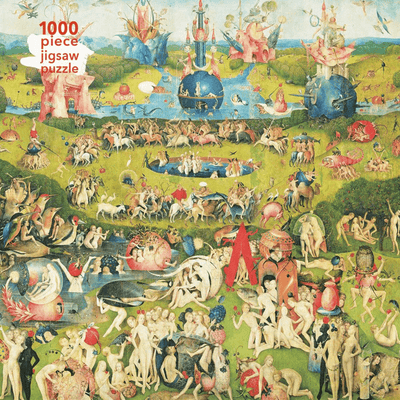 Hieronymus Bosch 1000 piece adult jigsaw puzzle, "Garden of earthly delights."