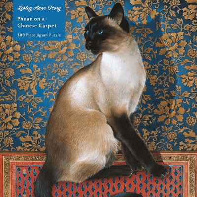 Lesley Anne Ivory's 500 piece adult jigsaw puzzle," Phuan on a Chinese Carpet."