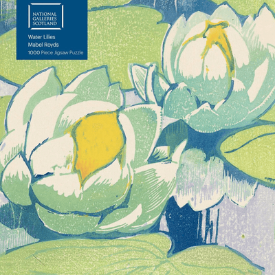 Cover of Adult Jigsaw Puzzle NGS: Mabel Royds - Water Lilies.