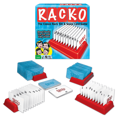 Rack-O: The Classic Rack 'Em & Score Card Game.