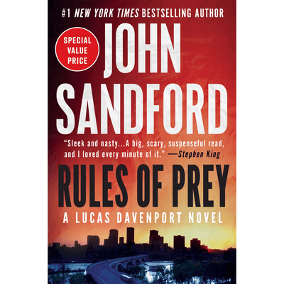 Cover of "Rules of Prey" by John Sandford.