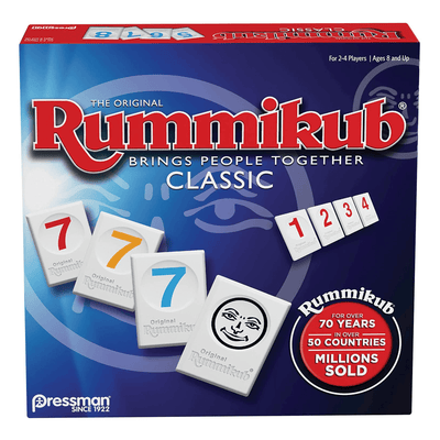 Cover of box game "Rummikub Classic."