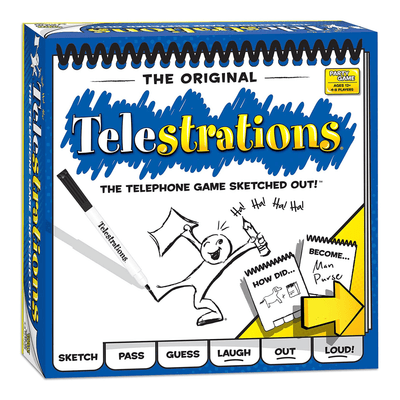 Cover of "The Telestrations, The Telephone Game Sketched Out!"