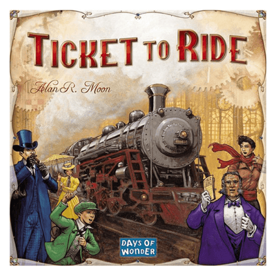 Box for "Ticket to Ride" by Alan R. Moon and  Days of Wonder.