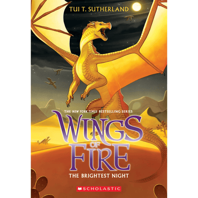 Cover of "Wings of Fire, The Brightest Night" by Tui T. Sutherland.