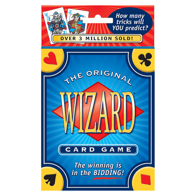 Cover of the card game "The Original Wizard."