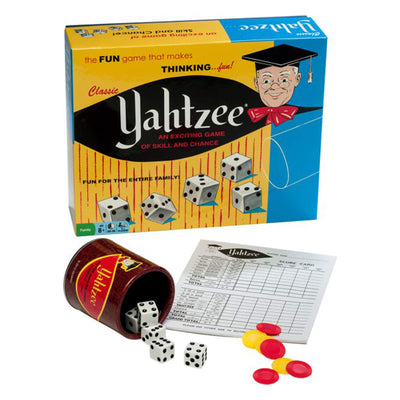 Cover of "Yahtzee Classic Edition" game.