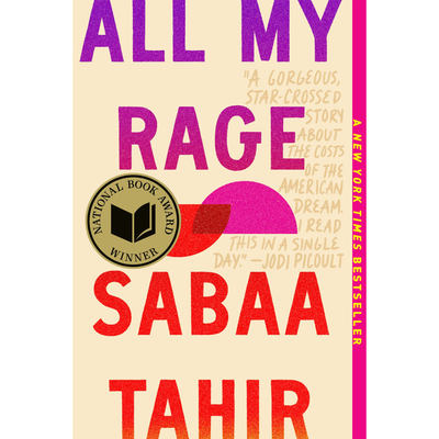 Cover of "All My Rage" by Sabaa Tahir.