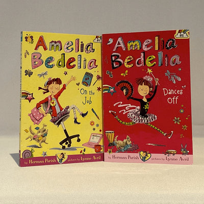 Amelia Bedelia series by Herman Parish and pictures by Lynne Avril.  