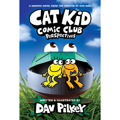 The cover of "Cat Kid Comic Club Perspectives (Cat Kid Comic Club #2)" by Dave Pilkey.