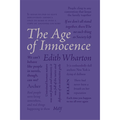 Cover of "The Age of Innocence" by Edith Wharton.
