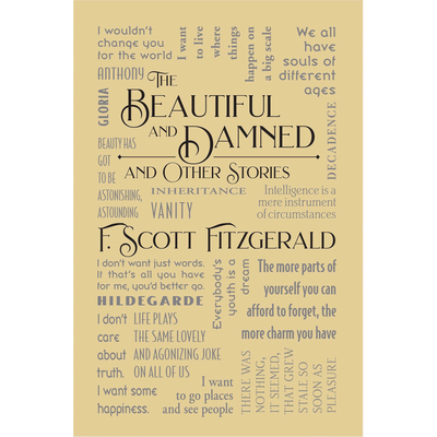Cover of "The Beautiful and Damned, and Other Stories" by F. Scott Fitzgerald.