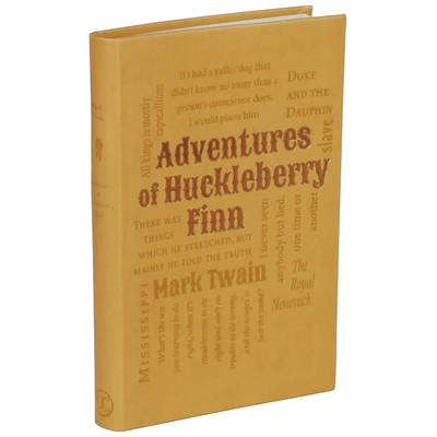 Cover of "The Adventures of Huckleberry Finn" by Mark Twain.