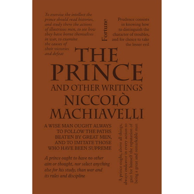 Cover of "The Prince and Other Writings" by Niccolo Machiavelli.