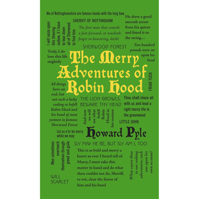 Cover of "The Merry Adventures of Robin Hood" by Howard Pyle.