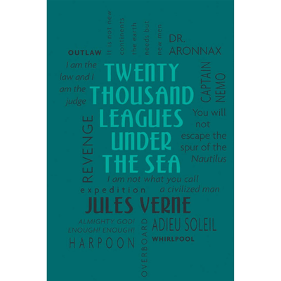 Cover of "Twenty Thousand Leagues Under the Sea" by Jules Verne.