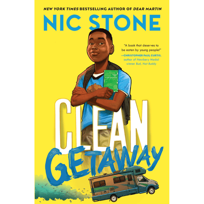 Cover of "Clean Getaway" by Nic Stone.