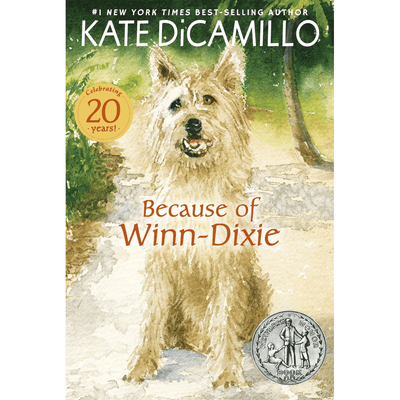 Cover of #1 New York Times Best-selling Author Kate DiCamillo's "Because of Winn-Dixie"