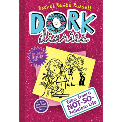 Cover of "Dork diaries, Tales from a Not so Fabulous Life" by Rachel Renee Russell.