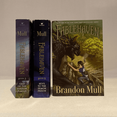 Cover: Fablehaven books in series by Brandon Mull.