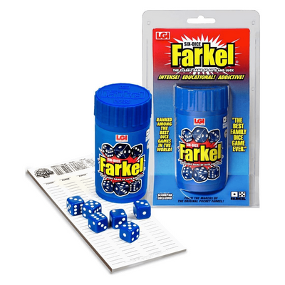 Cover of "Six dice Farkel game.  "