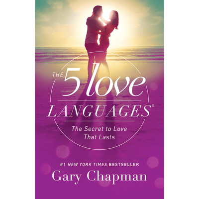Cover of "The 5 love Languages, The Secret to Love That Lasts" by Gary Chapman.