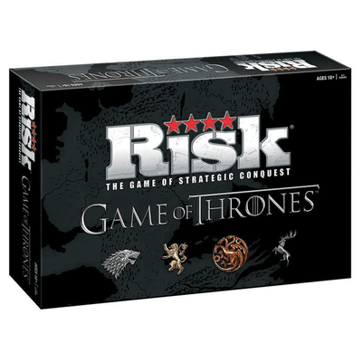 Cover of "Risk, Game of Thrones." The Game of Strategic Conquest.