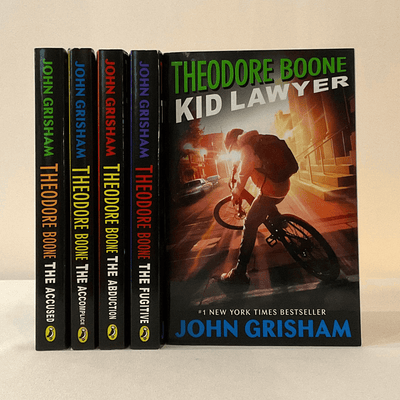 Cover of "Theodore Boone Series" by John Grisham.
