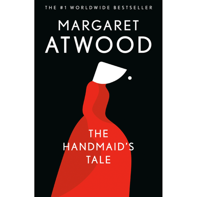 Cover of "The Handmaid's Tale" by Margaret Atwood.