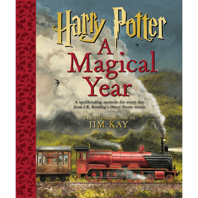 Cover of "Harry Potter: A Magical Year" the illustrations of Jim Kay.