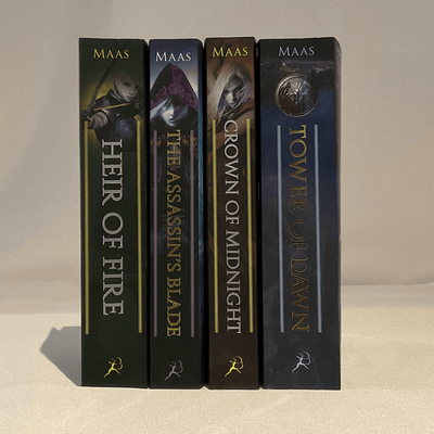 Cover of "Throne of Glass Series" by Sarah J. Maas.