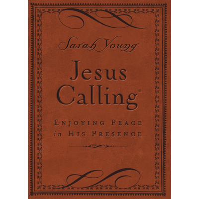 Cover of "Jesus Calling: Enjoying Peace in His Presence" by Sarah Young.
