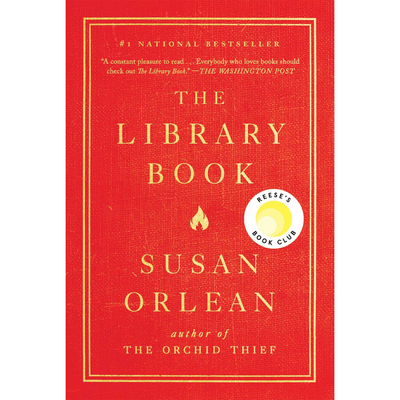 Cover of "The Library Book" by Susan Orlean
