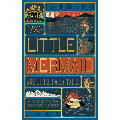 The cover of "The Little Mermaid and Other Fairy Tales" Minalima Edition.