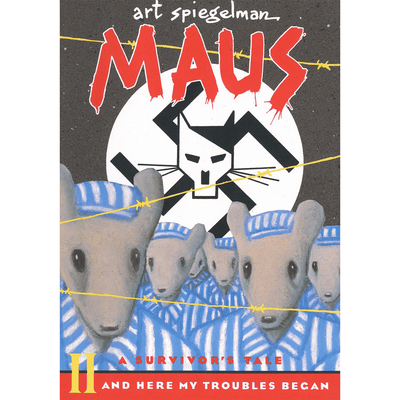 Cover of "Maus II: A Survivor's Tale " by Art Spiegelman..