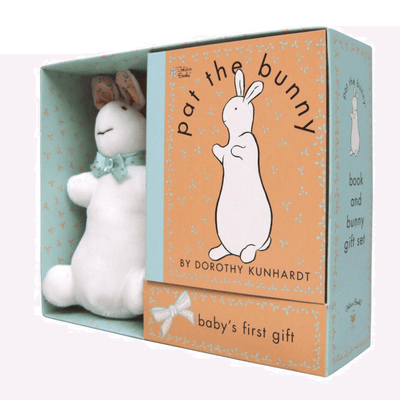 Box gift set of "Pat the Bunny" by Dorothy Kunhardt.