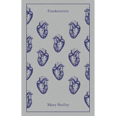 Cover of "Frankenstein" by Mary Shelley.