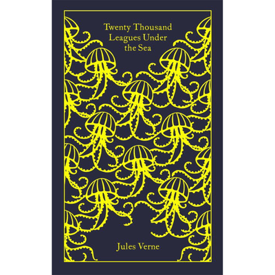 Cover of "Twenty Thousand Leagues Under the Sea" by Jules Verne.