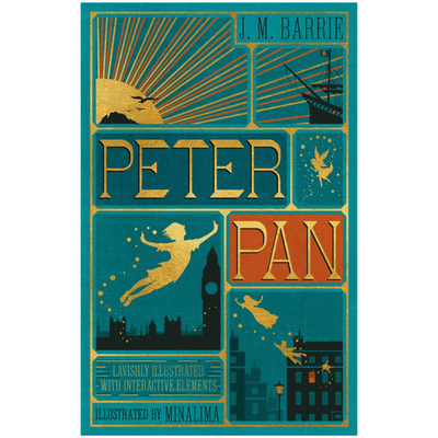 The cover of "Peter Pan" Minalima Edition.