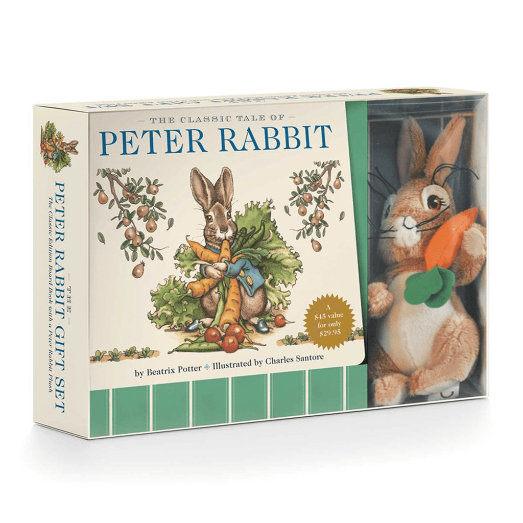 The Peter Rabbit Plush Gift Set – Barrel of Books and Games