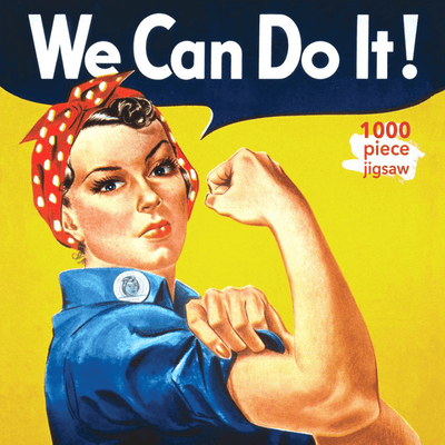 J Howard Millers 1000 piece adult jigsaw puzzle, "Rosie the riveter poster".